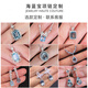 Ajie Colorful Natural Santa Maria Aquamarine Loose Stone Customized 18K Ring Necklace Pendant Earrings for Women Style Selection