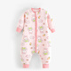 9i9 Children's Sleeping Bag Autumn and Winter Warm Thickened Split-Leg Baby Girl Jumpsuit Child Anti-Kick Quilt 90 Code A126
