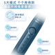 Philips (PHILIPS) Xiao Zhan recommends electric toothbrush Diamond series HX6730 upgraded micro-bubble water flow technology oscillating brush as a birthday gift for parents, boyfriend and girlfriend Diamond 3 Nebula Blue-comes with 2 brush heads