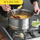 Fat Donglai 304 extra thick stainless steel double-layer steamer household steamer large soup pot steaming fish pot electromagnetic will be removed from the shelves for one day after clearance + 304 extra thick + 26cm