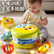 COOKSS baby hand drum 0 to 1 year old 3-6 months and above children's percussion instrument infant tambourine percussion toy