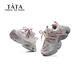 His and her children's shoes children's warm cotton shoes 2025 winter new style girls' plus velvet dad shoes lightweight non-slip sneakers TT5437 pink 27