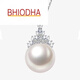 Bhiodha Nanzhu Family Pearl Pendant 925 Silver Ice and Snow Queen Style Luxurious Large Pearl Necklace 14.015.0mm Pearl 0mm Pearl
