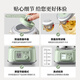 Beiding (Buydeem) health kettle all-glass kettle self-operated multi-functional stew kettle teapot all-in-one office home thermostatic kettle electric kettle 1.2L FK571 small goose yellow + tea basket