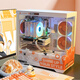 Colorful Orange Cat RTX 5060 Ti Orange Shadow Orange customized DIY assembly machine desktop computer host Intel i5-14600KF Orange Cat complete machine configuration three U5-245KF + 5060Ti Orange Cat