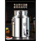 Fat Donglai oil barrel 316 stainless steel food grade edible oil empty barrel milk tea transportation extra thick 28L with faucet grade 316 stainless steel