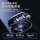 Instant Zero Berlin Sound Top Bluetooth Headset Ear-hook Bone Conduction Concept True Wireless In-Ear Open Comfort Sports Running Ear Clip Type 2025 New Noise Reduction AI Black丨Directional Sound Transmission丨No Pain to Wear for a Long Time Universal for Apple, Huawei, Vivo, Xiaomi and Oppo Mobile Phones