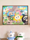 Qili Easter Egg Party Digital Oil Painting IY Children's Hand-drawn Cartoon Filling Coloring 2025 Acrylic Oil Painting LL15781 Acrylic Painting + Professional Oil Canvas + Multiple Professional Paintings