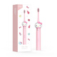 Yimi Electric Toothbrush Soft-bristled Small Head Women's Special Adult Portable Ultrasonic Toothbrush as a Practical Birthday Gift for My Girlfriend Hello Kitty Adult Model 1 Brush Head Included