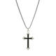 Cross necklace for men and women, ins trendy couple, disco pendant, personalized student, hip-hop style design, niche necklace, cross