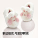 Balabala children's cotton slippers for boys and girls 2025 home shoes bag heels autumn and winter cotton shoes animal 208425141227