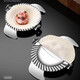Oupinyuan 304 stainless steel upgraded new creative flower-shaped dumpling making artifact household pressure dumpling dumpling maker mold set small size 8cm 1 piece