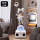 Chanyu karaoke astronaut astronaut smart speaker large living room floor-standing ornaments TV cabinet next to the sofa housewarming gift colorful rhythm karaoke trendy spaceman + Xiaodu smart speaker beige