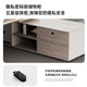 Mudini boss desk president office desk and chair combination simple modern manager executive light luxury high-end manager executive desk 1.8 meters boss table long style/single cabinet