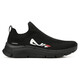Fila Sock Aerobics Fitness Slip-On Non-slip Wear-Resistant Low-top Training Shoe Men's Black Black 41
