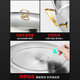 Fish steamer household steamer 304 stainless steel large capacity thickened steamer steamer induction cooker gas oval pot enlarged diameter/large capacity 1 layer 39cm