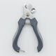 Sanqihu pet nail clippers for dogs and cats stainless steel puppy nail clippers beauty cleaning supplies anti-splash nail clippers gray-small pet nail clippers