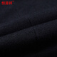 Hengyuanxiang Double-sided Woolen Coat Men's Autumn and Winter Lapel Down Liner Short and Medium Wool Woolen Coat