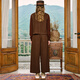 Wancaoyi (wancaoyi) Wancaoyi 2025 winter new style suit H27525451 Brown S