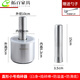 Baishengniu 304 pill grinder manual tablet grinder grinding pills baby baby medicine grinder 304 stainless steel straight small size with spoon