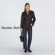 Massimo Dutti Discount Upgrade 2026 Women's Simple Commuting Style High Intelligence Double-breasted Blazer 06040713 Chocolate XS (34) (CN 165/80A)