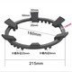 Xincong gas stove bracket sub-stove anti-slip bracket natural gas stove small pot holder four or five claws universal wok stand pot holder flagship version fine steel casting 1 pack hundreds of processes - long-term quenching