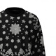 Versace (VERSACE) FW25 pattern printed cotton round neck long-sleeved sweatshirt for men, black S