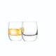 LSA new product Bar/bar classic series whiskey glass juice glass-two glasses/transparent/275ml whiskey glass-two glasses/transparent/275ml/BR42