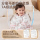 Mianqi bear baby sleeping bag all-in-one baby autumn and winter newborn baby small month old silk anti-kick quilt universal SP11-silk moisturizing Tianzhu breathable spring and autumn double layer room temperature 20-26 S suitable for height 55-70cm recommended age 0-9 months