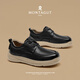 MONTAGUT Men's Leather Shoes 2025 Autumn New Casual Shoes Comfortable Business Commuting Versatile Soft Soled Leather Shoes Driving Shoes