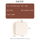 Bai Qixin makeup bag with mirror with LED light makeup artist tool box portable multi-functional large capacity makeup box storage box off-white makeup bag with LED mirror
