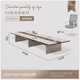 Litang conference table long table simple modern large conference room office desk and chair combination long table rectangular negotiation table 4.5 meters + 14 chairs high-end multimedia cable box