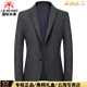 International Milan 2025 new spring and autumn men's suits business casual woolen blazer light luxury casual trendy suit 2215 25% wool (counter selection) XL 180 (135-150Jin Jin equals 0.5 kg)