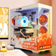 Colorful Core i5 14600KF/5060TI 5070TI graphics card Orange Shadow Orange Orange Cat customized game live broadcast design computer host desktop assembly machine with three 14490F丨16G丨512G丨5060TI