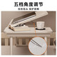 Bed desk laptop table liftable lazy student dormitory foldable table study table small table 55*33 black brushed five-speed lift + cup holder