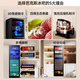 Bacchus ice bar 270-760 liters wine cabinet embedded large capacity living room refrigerator beverage wine constant temperature cabinet constant humidity fresh cabinet tea cabinet office home air-cooled frost-free 760 liters 2.01m high
