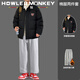 Sound Monkey Winter Thickened Cotton Warm Jacket Casual Loose Trendy Brand Boys Cotton Jacket Plus Velvet Pants Handsome Fashion Suit Dark Gray Jacket + Black Turtleneck Sweater + Black Velvet Leggings XL