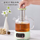 Health kettle with heat preservation, fully automatic constant temperature, all-glass 1.5L kettle, stewing two-in-one 1.5L gift 2