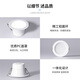 NVC LED downlight embedded radar human body induction home smart corridor aisle ceiling light entrance light 9W white