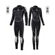 HiSEA 1.5mm Men's One-piece Wet Suit Coldproof and Warm Swimsuit Men's Dragon Black (1.5MM) 3XL