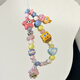 Fanxia Spongebob beaded mobile phone chain bag pendant decoration ccd pendant camera chain anti-lost keychain hanging chain for women