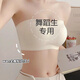 Perfect strapless underwear for women, anti-slip, push-up, seamless tube top, auxiliary breasts, anti-sagging, breast wrapping, invisible seamless back bra, white_non-slip, no fall off about 1cm S_recommended 32AB