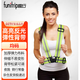 Quxing Reflective Clothes Reflective Vest Elastic Strap Adjustable Unisex Uniform for Men and Women Night Running Cycling Car Safety Warning Cycling Night Running Reflective Vest-Green