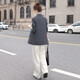 Sibaishe Commuting Blazer Women's 2025 Autumn New Fashion Small Casual Suit Top