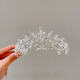 Children's crown girl crystal crown tiara Korean style fairy princess style temperament dress accessories crown hair accessories 04 rhinestone love