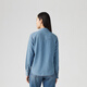 Levis 25 neue amerikanische Retro -Denim -Shirt für Frauen 16786 Essig Blue S