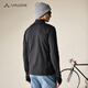 VAUDE autumn and winter new product polartec fleece long-sleeved warm T-shirt outdoor sports sweat-wicking breathable bottoming shirt for men VAUDE black L