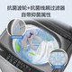 Haier washing machine fully automatic 10kg/12kg direct drive variable frequency pulsator household washing machine first-class energy efficiency large capacity AI smart washing ionization sterilization old for new upgrade 12kg direct drive + hand washing anti-winding + nano-microbubble pulsator