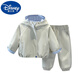 Disney children's clothing boys' suit 2025 new children's Korean casual spring and autumn clothing baby fashionable spring two-piece set beige color 90 cm