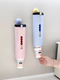 Yusenyi Disposable Storage Rack Paper Cup Holder Dustproof Cup Holder Household Cup Wall-mounted Punch-Free Suction Cup Large Capacity Pink Cup Taker Food Grade PET (High Quality Quick Delivery)